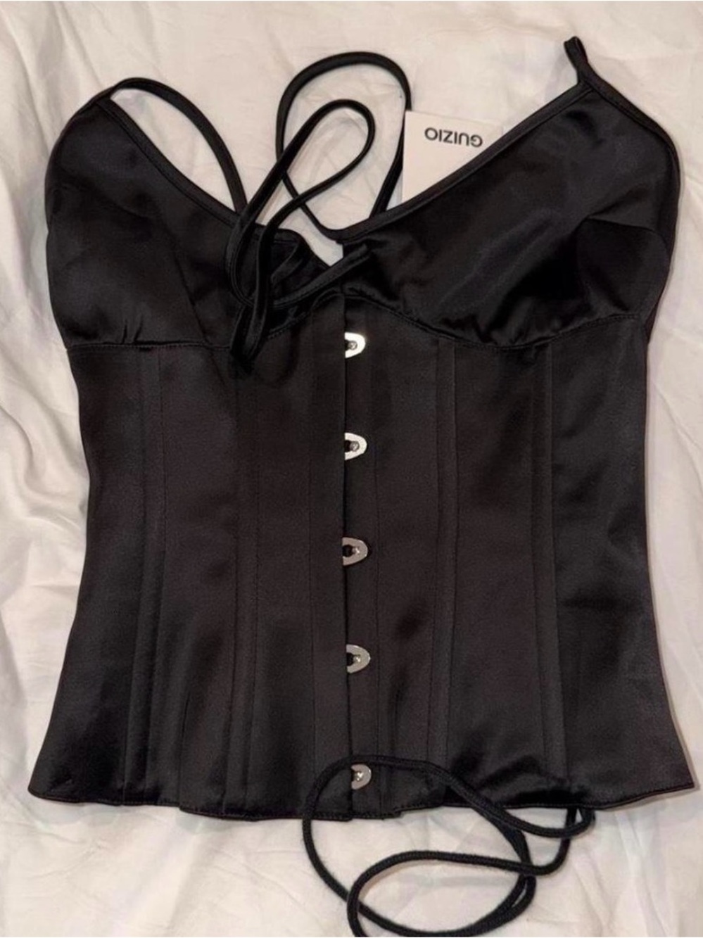 Danielle Guizio Marini Black Corset